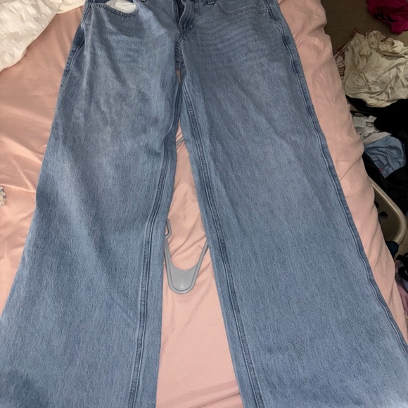 Hollister Denim - Hollister Blue Flare Wide Leg Jeans